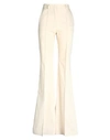Sportmax Woman Pants Cream Size 8 Cotton, Elastane In White