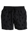 MOVE BE DIFFERENT MOVE BE DIFFERENT MAN SWIM TRUNKS BLACK SIZE XXL POLYESTER