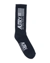 Autry Man Socks & Hosiery Midnight Blue Size 6-9 Cotton, Elastane, Elastic Fibres, Nylon