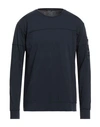 Officina 36 Man T-shirt Midnight Blue Size Xxl Cotton