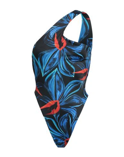 Louisa Ballou Woman One-piece Swimsuit Black Size S Recycled Polyamide, Elastane