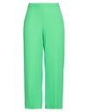Diana Gallesi Woman Pants Acid Green Size 16 Polyester, Elastane