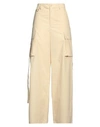 Patrizia Pepe Woman Pants Beige Size 8 Cotton