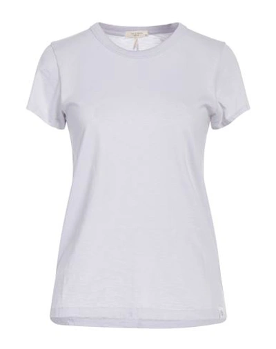 Rag & Bone Woman T-shirt Lilac Size Xxs Organic Cotton In Purple