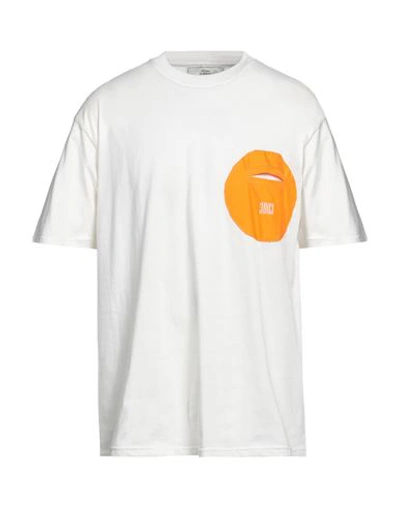 3dici Man T-shirt White Size Xl Cotton