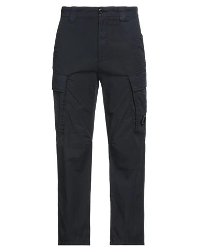 C.p. Company C. P. Company Man Pants Midnight Blue Size 34 Cotton, Elastane In Blue