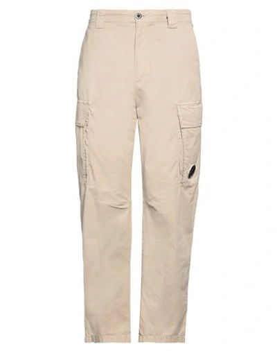 C.p. Company C. P. Company Man Pants Sand Size 34 Cotton, Elastane In Beige