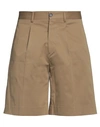 Be Able Man Shorts & Bermuda Shorts Khaki Size 34 Cotton, Elastane In Beige