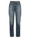 Blk Dnm Woman Denim Pants Blue Size 28w-32l Organic Cotton In Blue