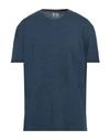 Tela Genova Man T-shirt Navy Blue Size Xxl Cotton