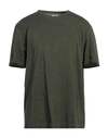 Tela Genova Man T-shirt Dark Green Size Xxl Cotton