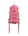 Blumarine Woman Mini Dress Pink Size 6 Silk, Polyamide