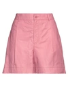 P.a.r.o.s.h P. A.r. O.s. H. Woman Shorts & Bermuda Shorts Pink Size Xs Lambskin In Pink