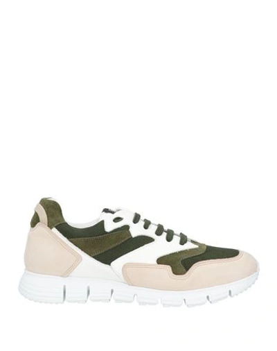 Pollini Man Sneakers Beige Size 11 Leather