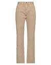 Missoni Woman Pants Sand Size 34w-34l Cotton In Beige