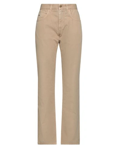 Missoni Woman Pants Sand Size 34w-34l Cotton In Beige