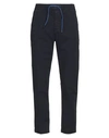 Ps By Paul Smith Ps Paul Smith Man Pants Midnight Blue Size Xl Organic Cotton, Elastane In Blue