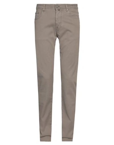Jacob Cohёn Man Pants Khaki Size 32 Cotton, Lyocell, Elastane, Polyester In Beige