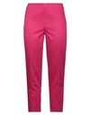 Clips Woman Pants Fuchsia Size Xl Cotton, Elastane In Pink