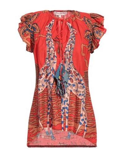 Connor & Blake Woman Top Red Size L Cotton