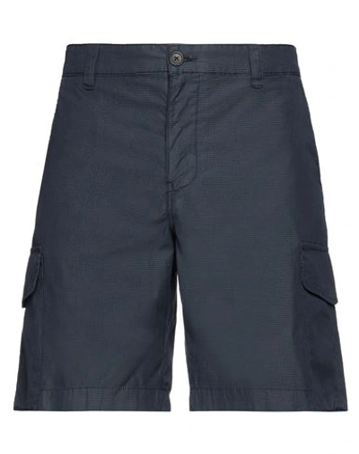 Ps By Paul Smith Ps Paul Smith Man Shorts & Bermuda Shorts Blue Size 36 Cotton, Polyamide In Black