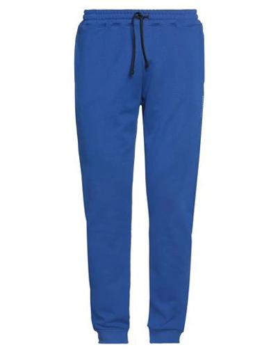 Ballantyne Man Pants Bright Blue Size Xl Cotton In Blue
