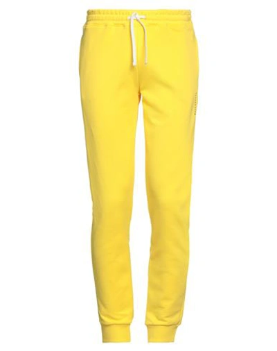 Ballantyne Man Pants Yellow Size S Cotton