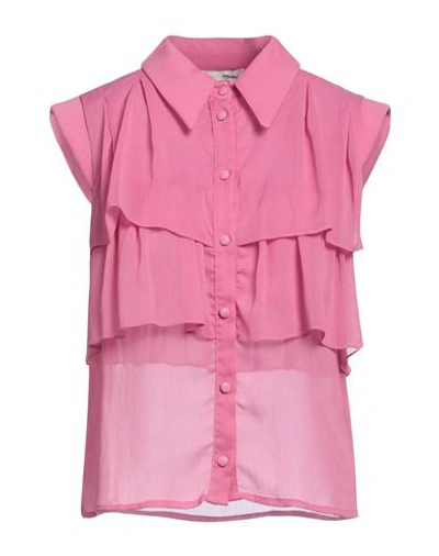 Relish Woman Shirt Pink Size M Polyester