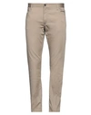 Armani Exchange Man Pants Khaki Size 38 Cotton, Polyester, Elastane In Beige