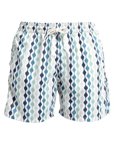 Move Be Different Man Swim Trunks White Size Xxl Polyester