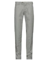 Verdera Man Pants Steel Grey Size 28 Cotton, Polyester, Elastane
