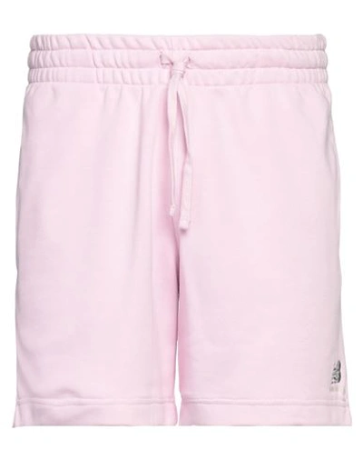 New Balance Man Shorts & Bermuda Shorts Pink Size 5 Cotton, Polyester