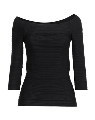 Liviana Conti Woman Sweater Black Size 2 Viscose, Polyamide