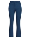Costume National Woman Pants Bright Blue Size S Polyester