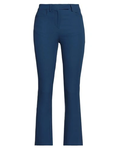 Costume National Woman Pants Bright Blue Size S Polyester