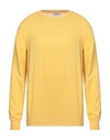 Altea Man Sweater Ocher Size Xl Cotton In Yellow
