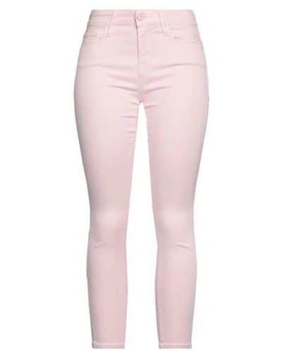 JACOB COHЁN JACOB COHЁN WOMAN JEANS PINK SIZE 28 LYOCELL, COTTON, POLYESTER, ELASTANE