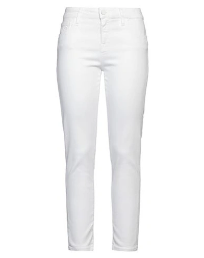 Jacob Cohёn Woman Jeans White Size 31 Lyocell, Cotton, Polyester, Elastane