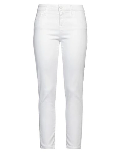 Jacob Cohёn Woman Jeans White Size 32 Lyocell, Cotton, Polyester, Elastane