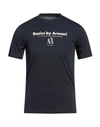 Armani Exchange Man T-shirt Midnight Blue Size S Cotton