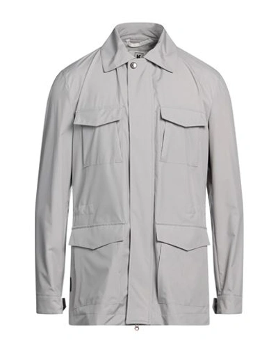 Kired Man Jacket Grey Size 40 Polyester, Polyurethane