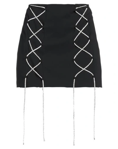Giuseppe Di Morabito Woman Mini Skirt Black Size 6 Viscose, Elastane