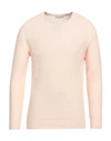 FILIPPO DE LAURENTIIS FILIPPO DE LAURENTIIS MAN SWEATER PINK SIZE 40 COTTON, POLYAMIDE