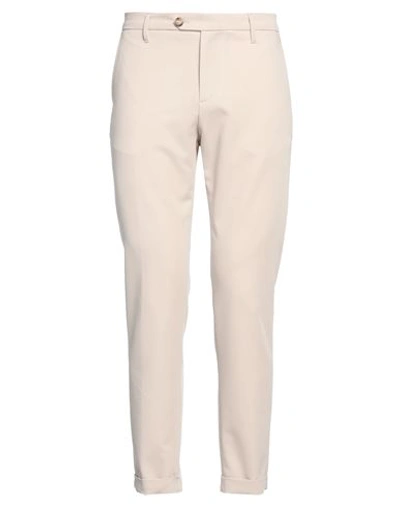 Be Able Man Pants Beige Size 36 Polyester, Viscose, Elastane