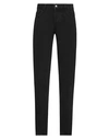 John Richmond Man Denim Pants Black Size 42 Cotton In Black