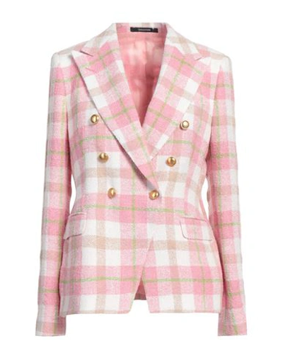 Tagliatore 02-05 Woman Blazer Pink Size 10 Polyester
