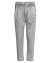 Drykorn Man Pants Grey Size 33 Cotton, Elastane
