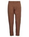 Briglia 1949 Man Pants Brown Size 33 Cotton, Elastane