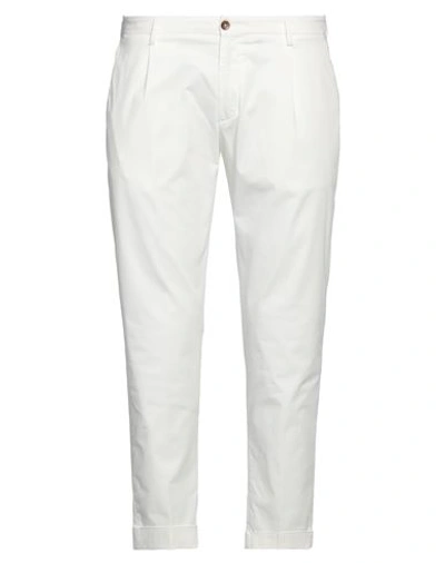 Briglia 1949 Man Pants White Size 40 Cotton, Elastane