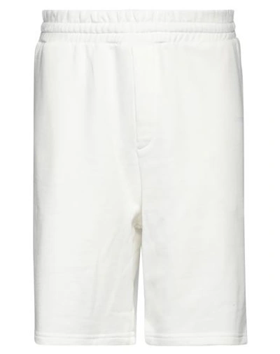 Customize Man Shorts & Bermuda Shorts White Size L Cotton
